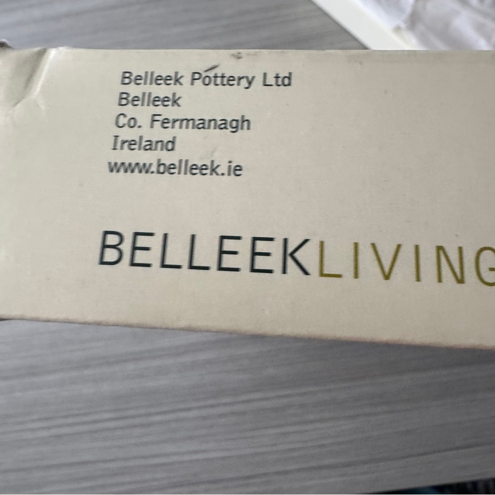 (NWB) Belleek Living Beautiful 6 x 4 Stepped Frame Offwhite - Picture 4 of 10